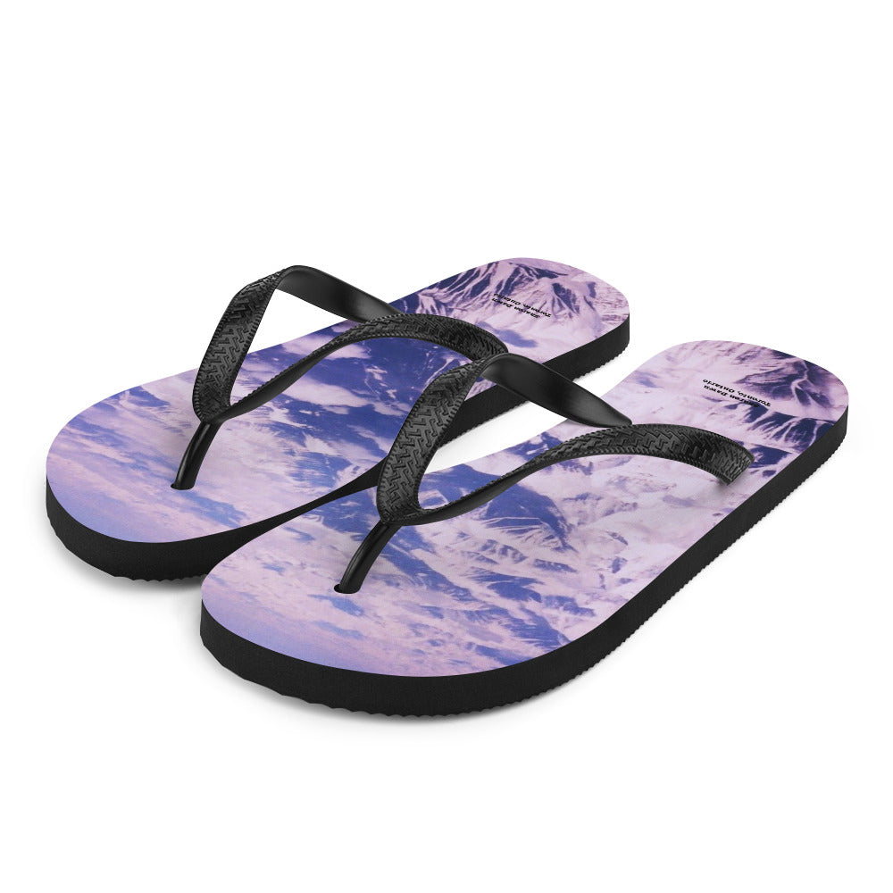 Rocky Mountains - Flip-Flops ~ Sharon Dawn Collection