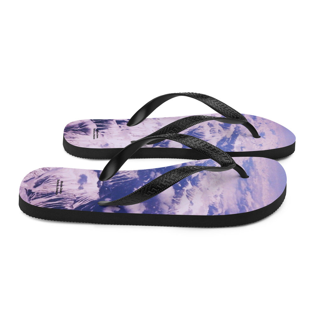 Rocky Mountains - Flip-Flops ~ Sharon Dawn Collection