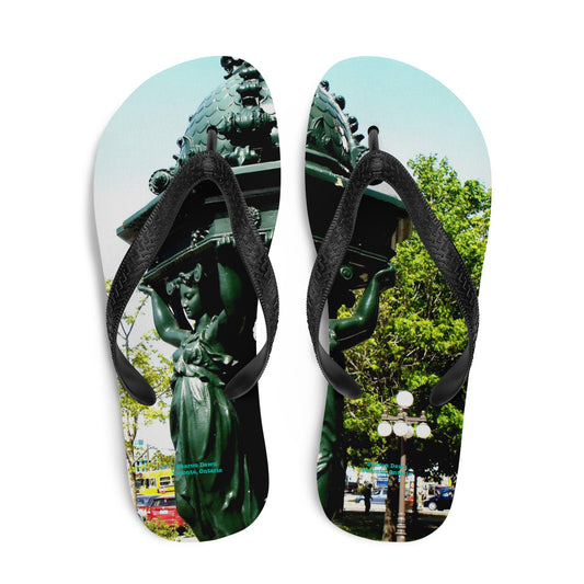 Lady Statue - Flip-Flops ~ Sharon Dawn Collection