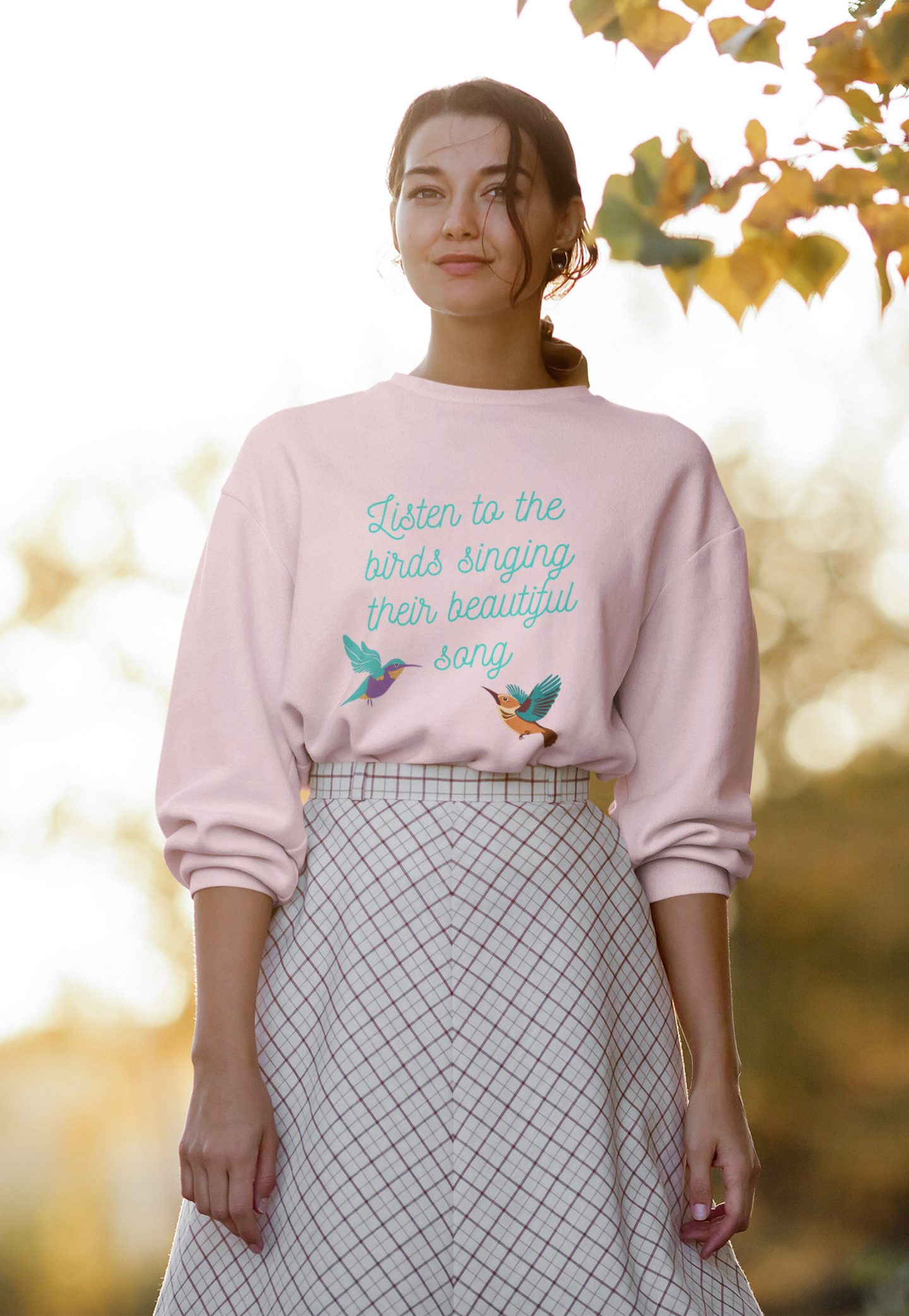 Listen to the birds sing their beautiful song - Unisex Sweatshirt ~ Sharon Dawn Collection