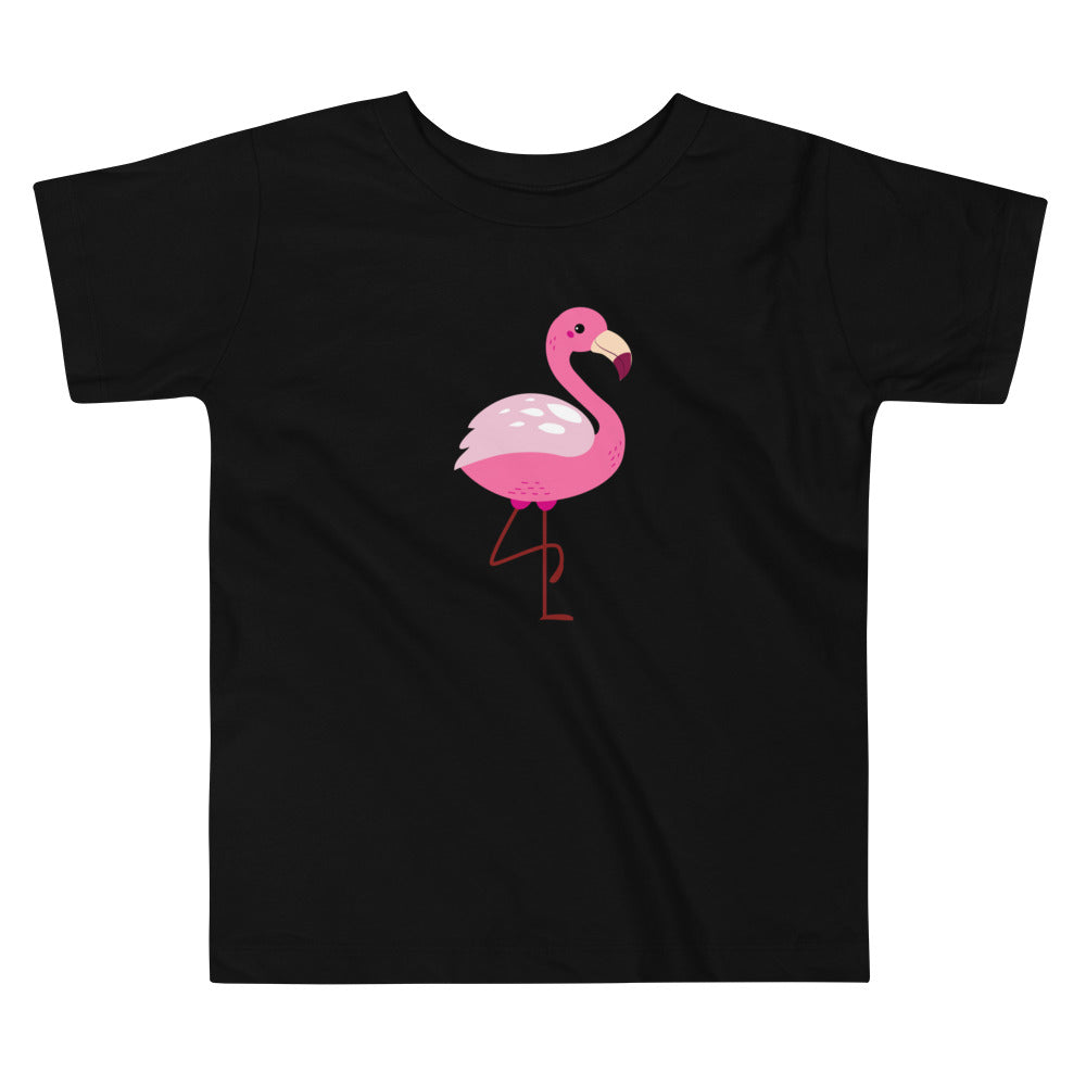 Flamingo - Toddler Short Sleeve Tee (2T-5T) ~ Sharon Dawn Collection
