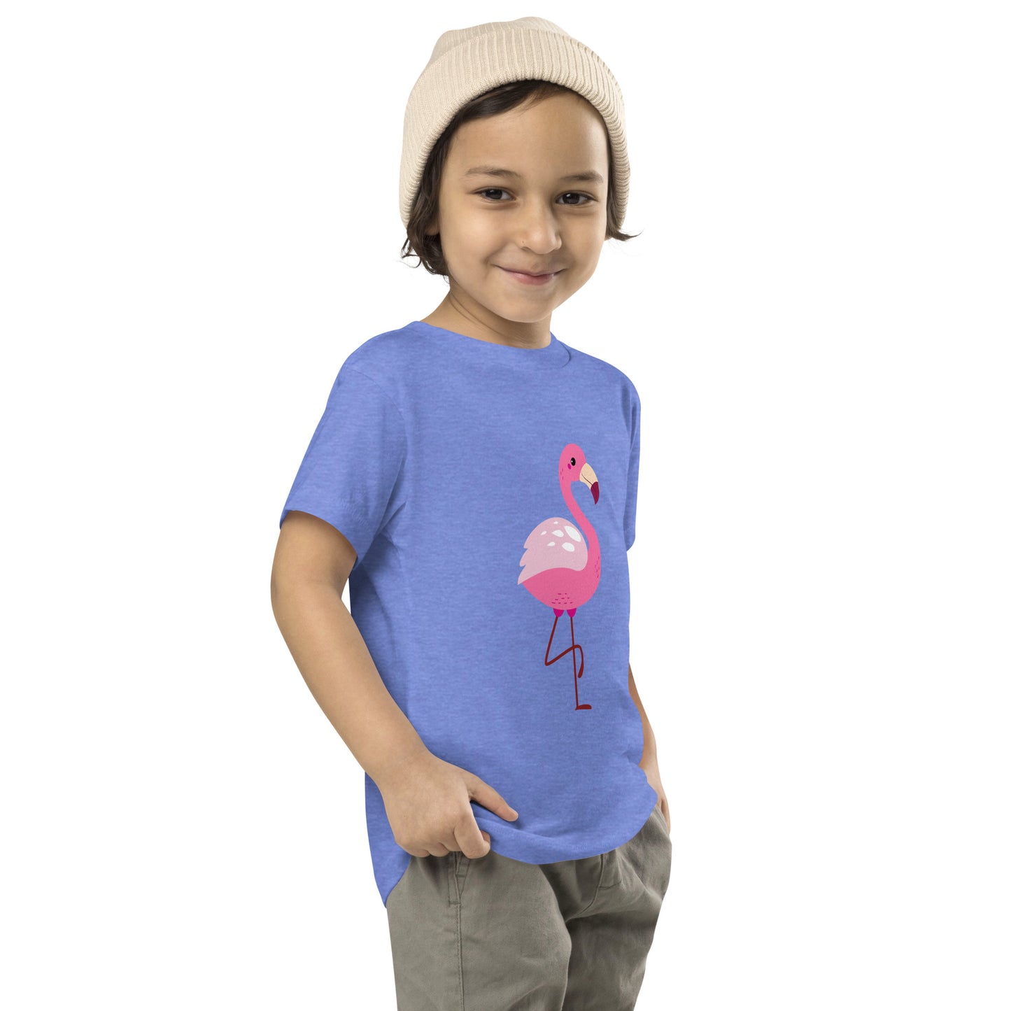 Flamingo - Toddler Short Sleeve Tee (2T-5T) ~ Sharon Dawn Collection