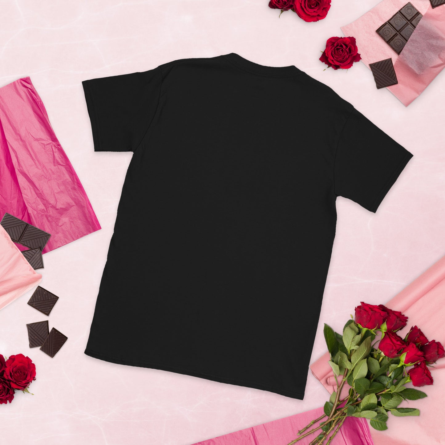 Floral White Line - Short-Sleeve Unisex T-Shirt ~ Sharon Dawn Collection (Sale Price: $44.99 CAD)
