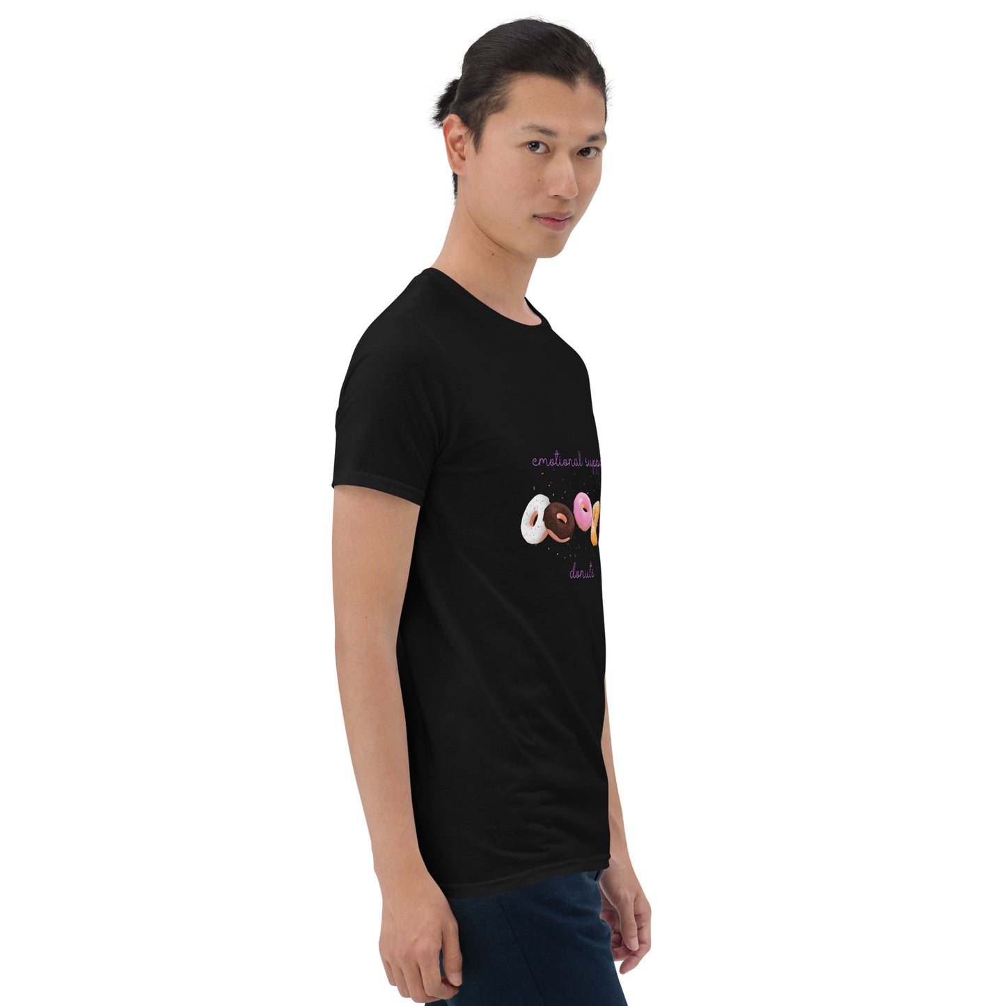 Emotional Support Donuts - Short-Sleeve Unisex T-Shirt ~ Sharon Dawn Collection (Sale Price: $44.20 CAD)