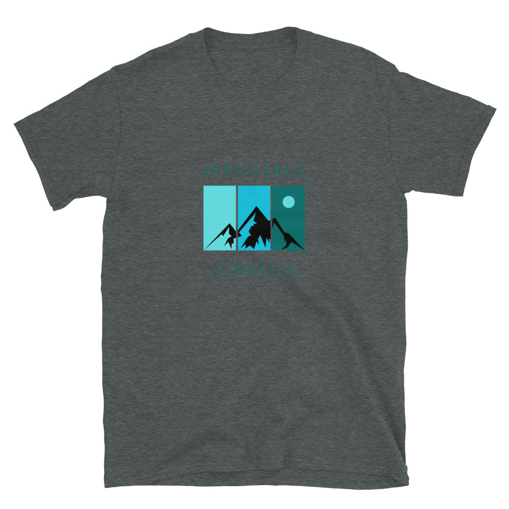 Mountain Lifestyle - Short-Sleeve Unisex T-Shirt ~ Sharon Dawn Collection (Sale Price: $44.20 CAD)
