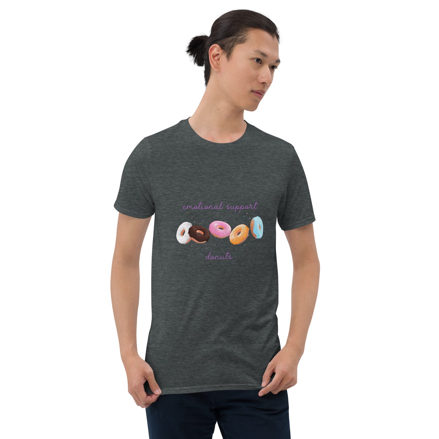 Emotional Support Donuts - Short-Sleeve Unisex T-Shirt ~ Sharon Dawn Collection (Sale Price: $44.20 CAD)