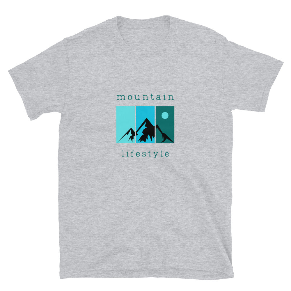 Mountain Lifestyle - Short-Sleeve Unisex T-Shirt ~ Sharon Dawn Collection (Sale Price: $44.20 CAD)