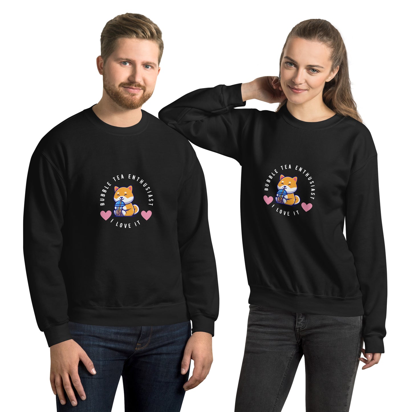 Bubble Tea Enthusiast - Unisex Sweatshirt ~ Sharon Dawn Collection (Sale Price: $62.99 CAD)