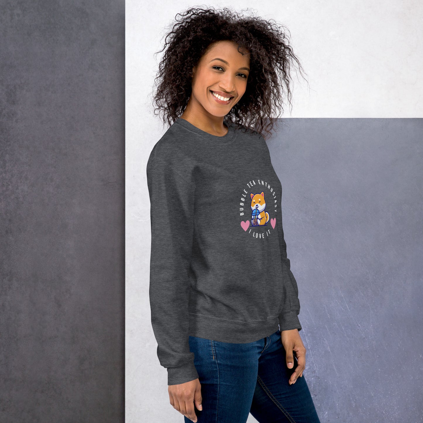 Bubble Tea Enthusiast - Unisex Sweatshirt ~ Sharon Dawn Collection (Sale Price: $62.99 CAD)