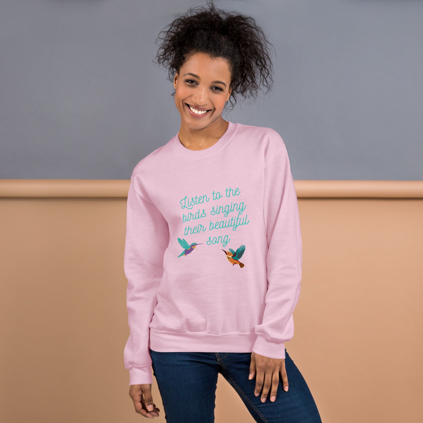 Listen to the birds sing their beautiful song - Unisex Sweatshirt ~ Sharon Dawn Collection (Sale Price: $62.99 CAD)