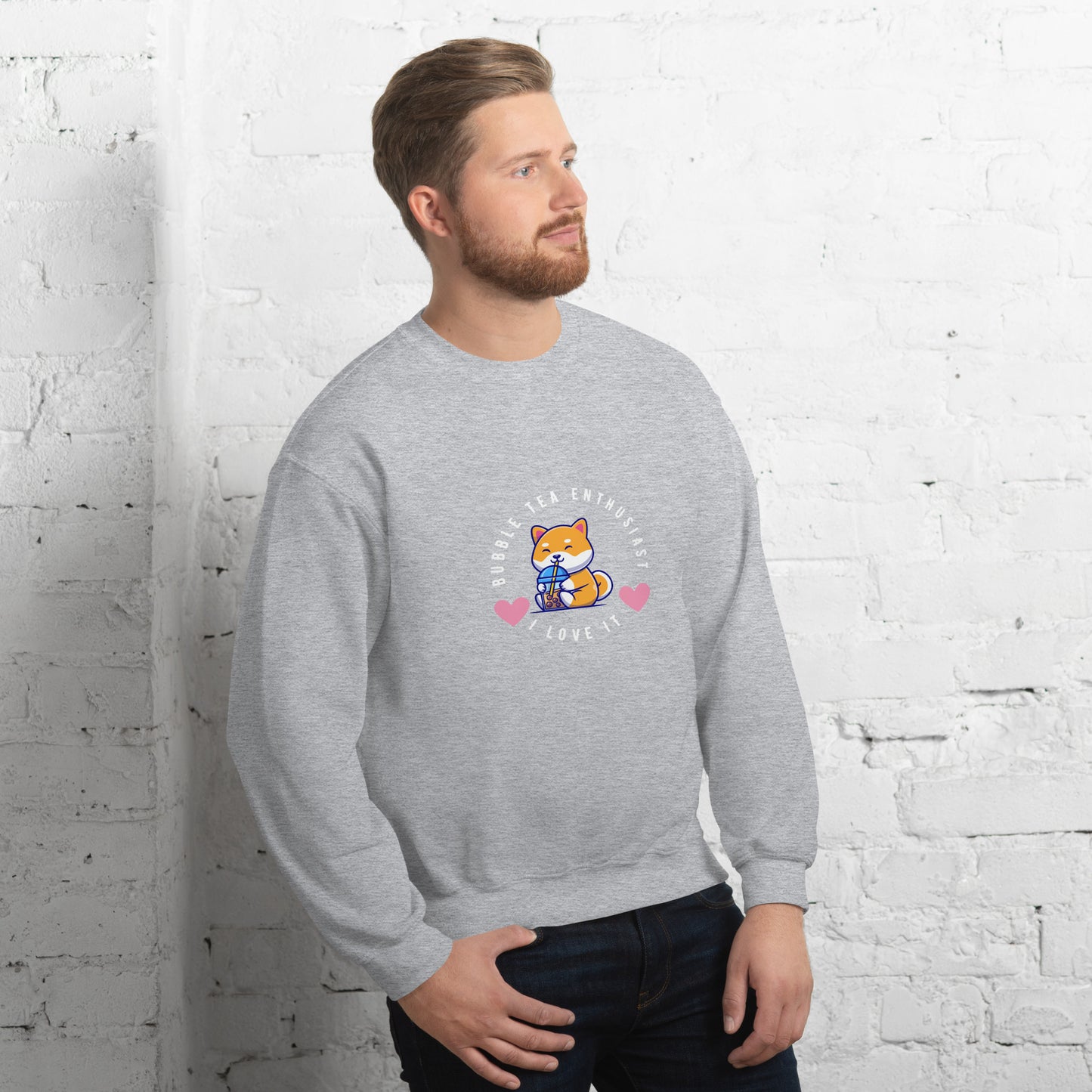 Bubble Tea Enthusiast - Unisex Sweatshirt ~ Sharon Dawn Collection (Sale Price: $62.99 CAD)