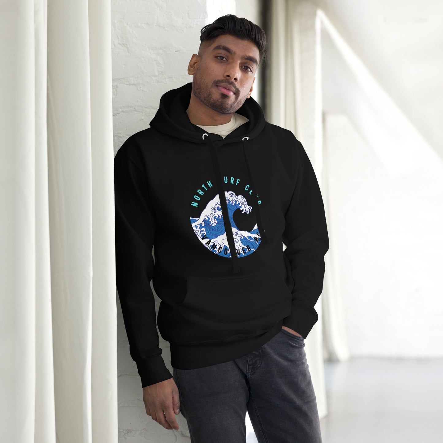 North Surf Club Vancouver BC - Unisex Hoodie ~ Sharon Dawn Collection