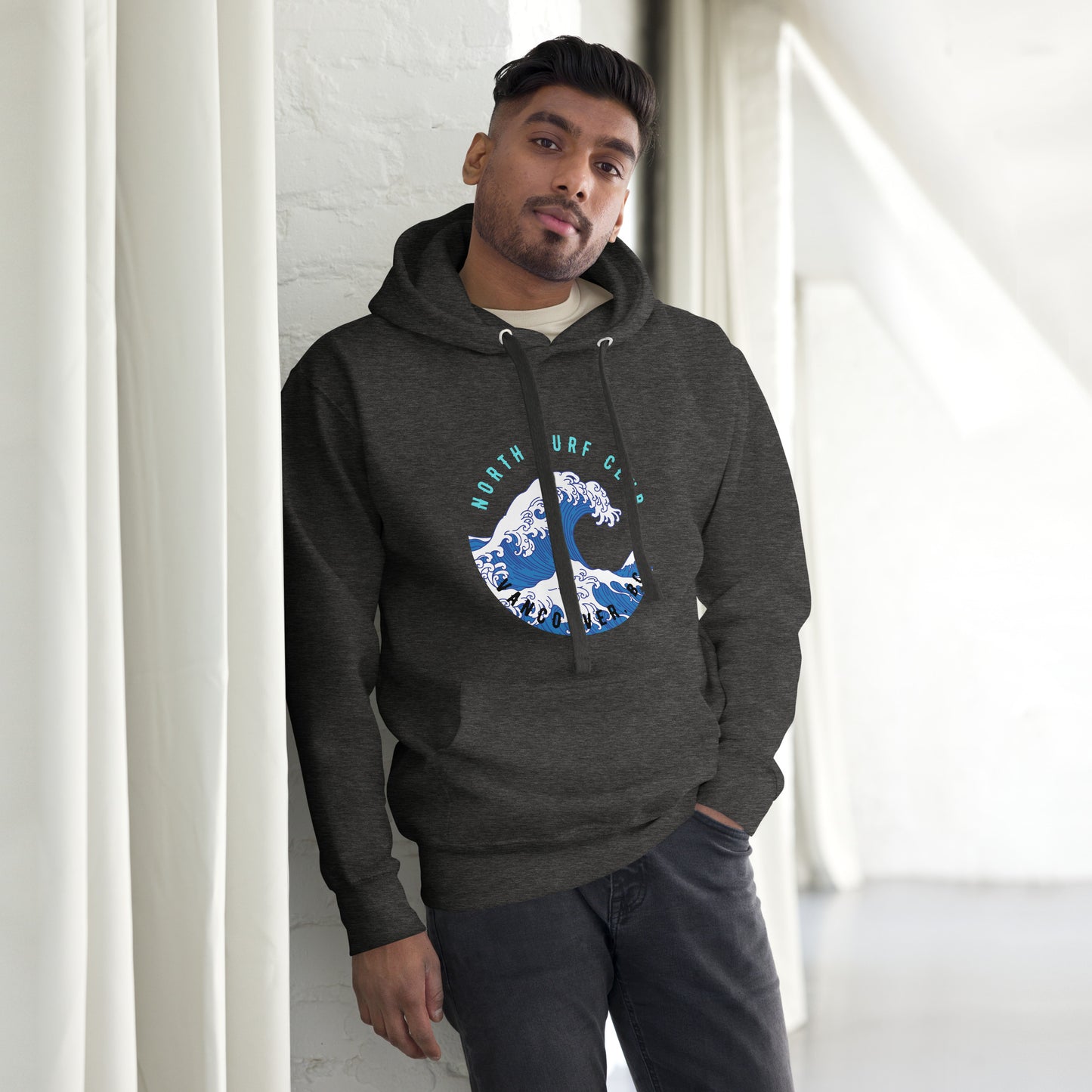 North Surf Club Vancouver BC - Unisex Hoodie ~ Sharon Dawn Collection