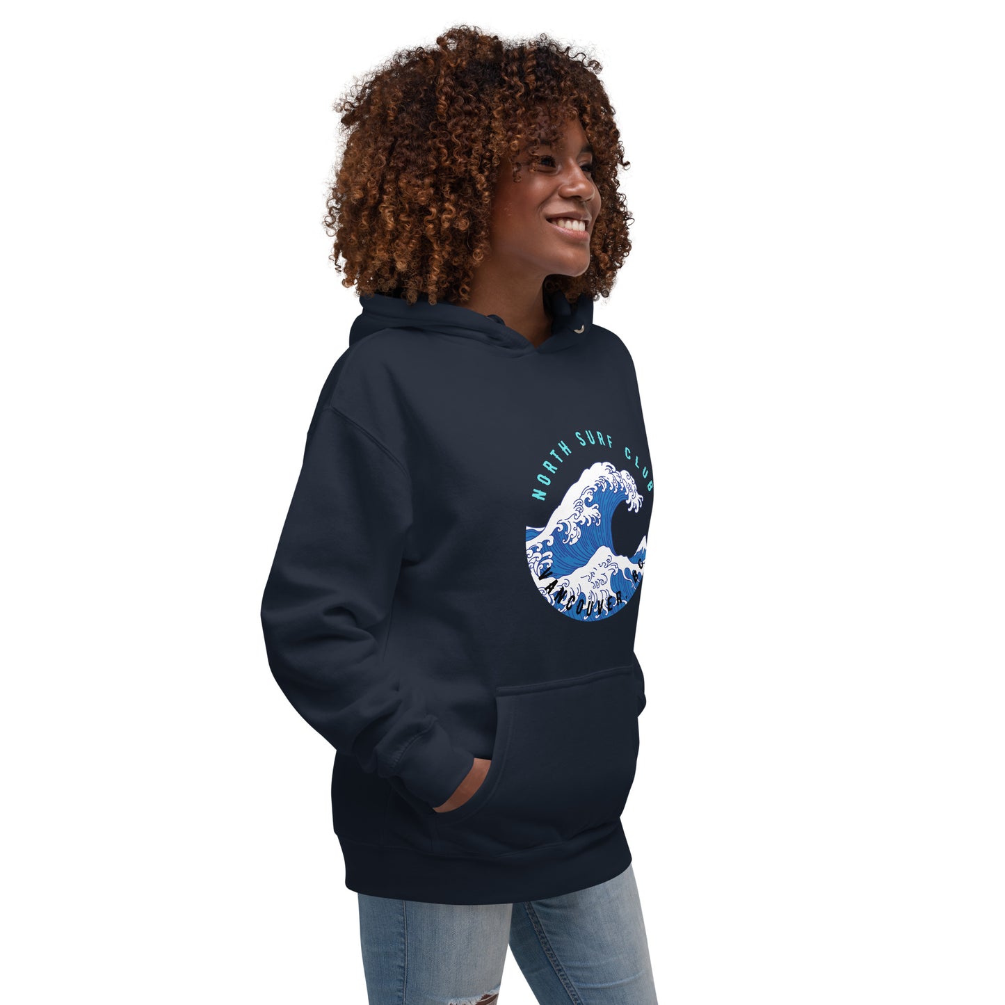 North Surf Club Vancouver BC - Unisex Hoodie ~ Sharon Dawn Collection