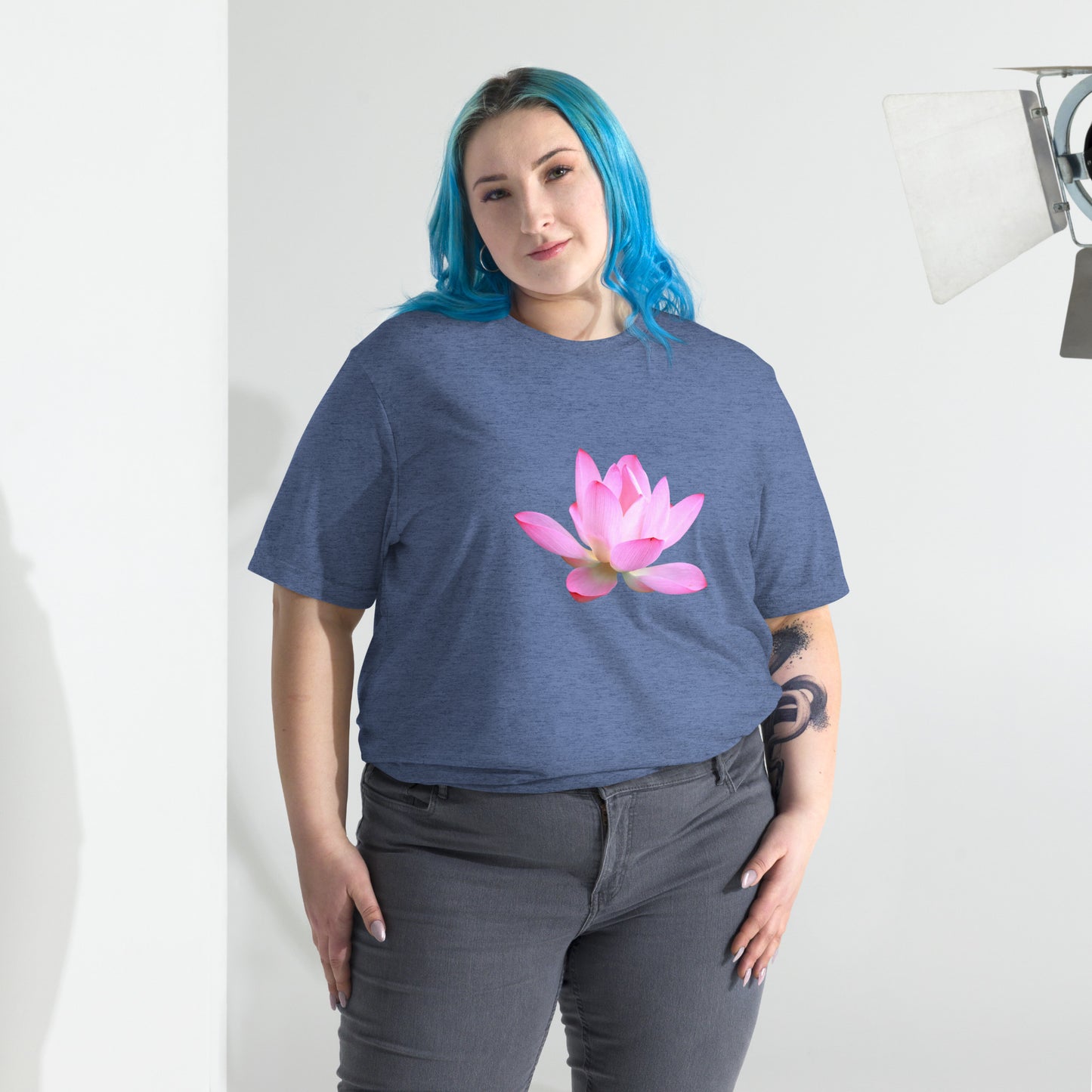 Lotus - Short sleeve t-shirt - Unisex ~ Sharon Dawn Collection