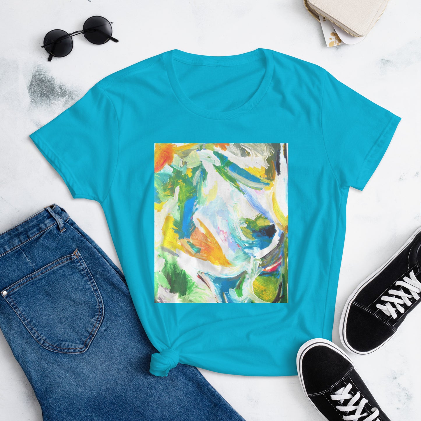 Spring - Women's short sleeve t-shirt ~ Sharon Dawn Collection