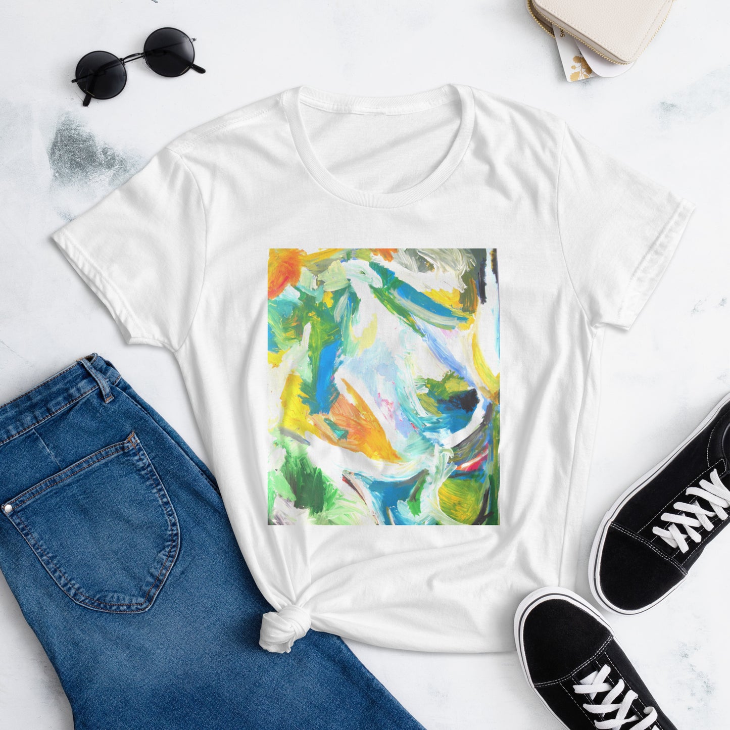 Spring - Women's short sleeve t-shirt ~ Sharon Dawn Collection