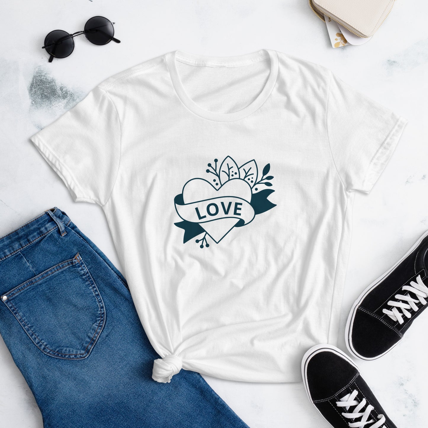 Love - Women's short sleeve t-shirt ~ Sharon Dawn Collection