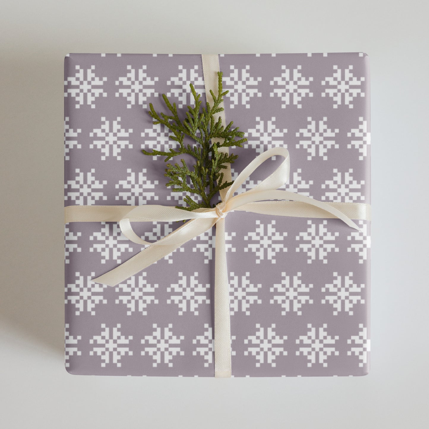 Snowflakes & Trees - Wrapping paper sheets ~ Sharon Dawn Collection