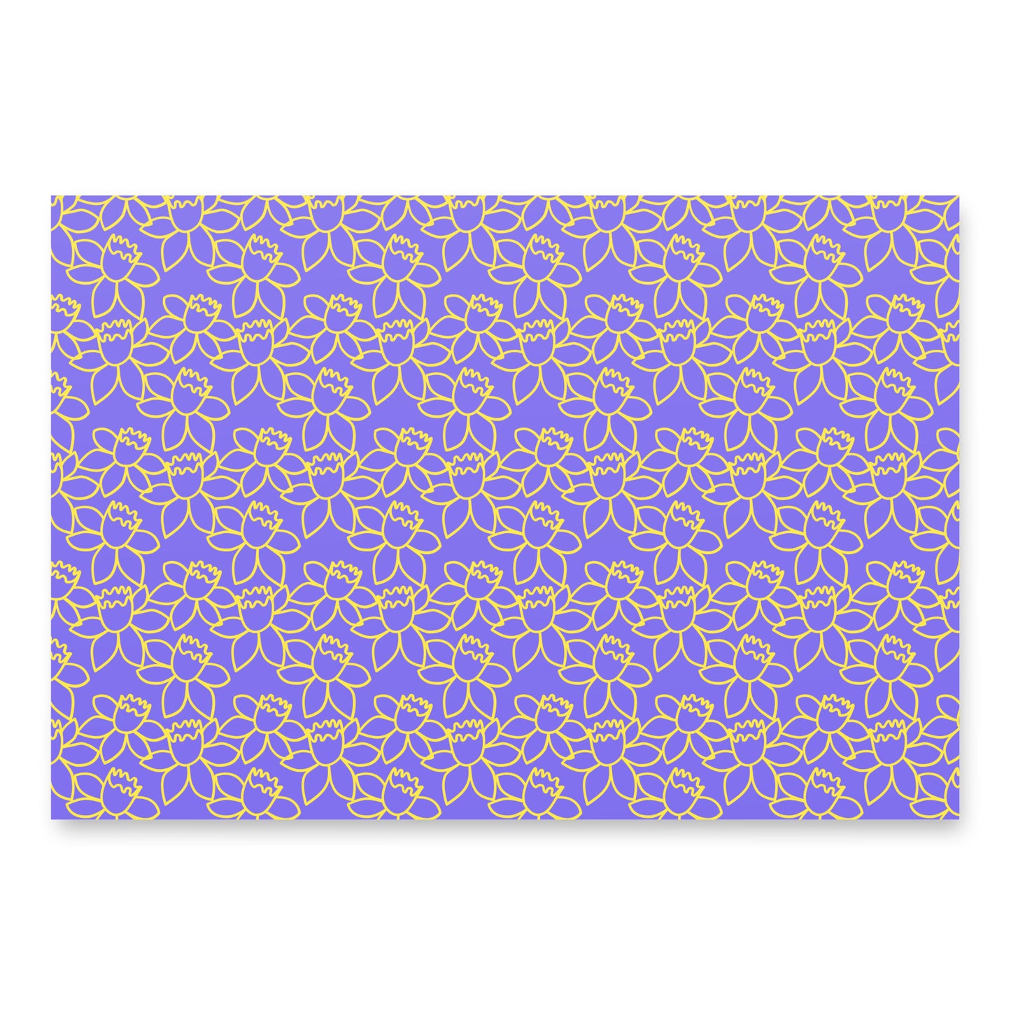 Sun/Flower/Clouds - Wrapping paper sheets ~ Sharon Dawn Collection