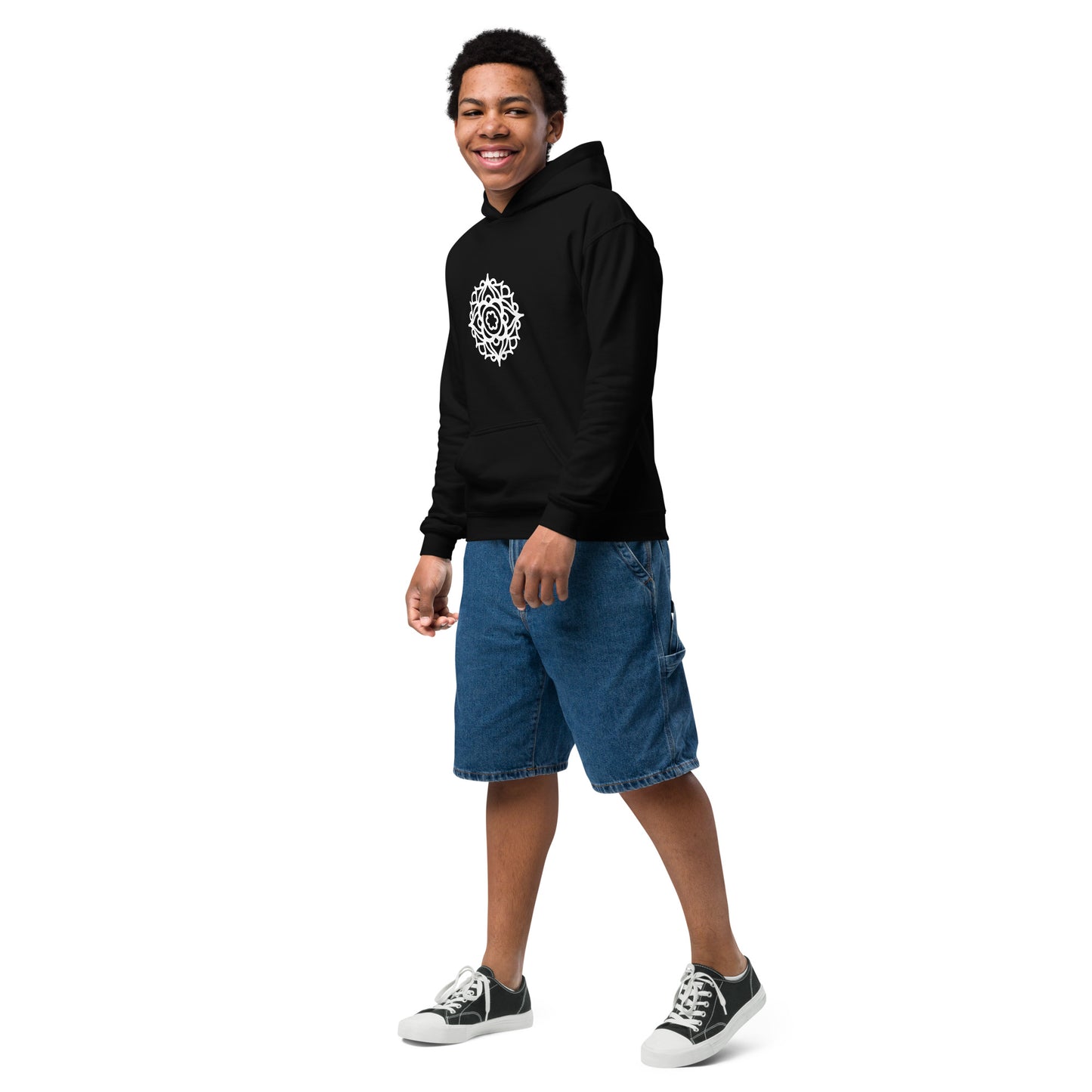 Mandala - Youth heavy blend hoodie ~ Sharon Dawn Collection
