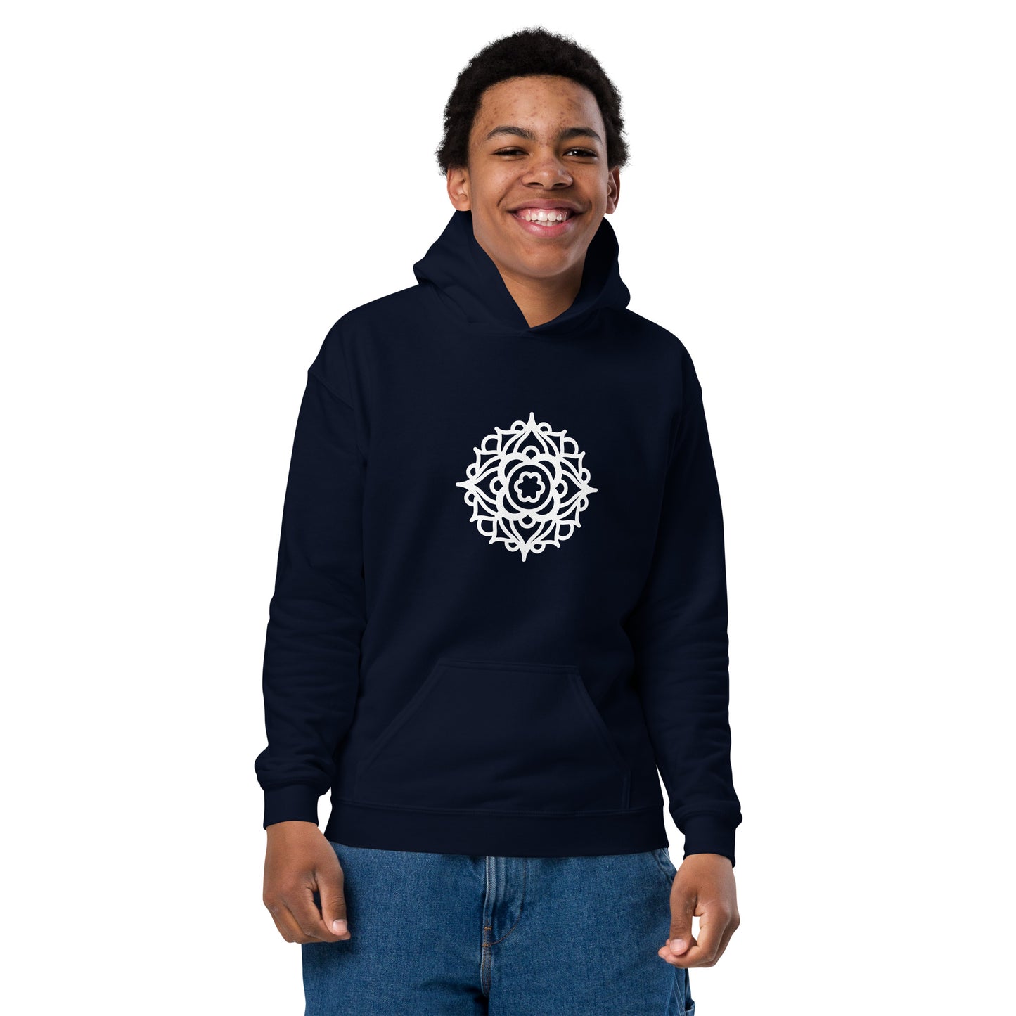 Mandala - Youth heavy blend hoodie ~ Sharon Dawn Collection