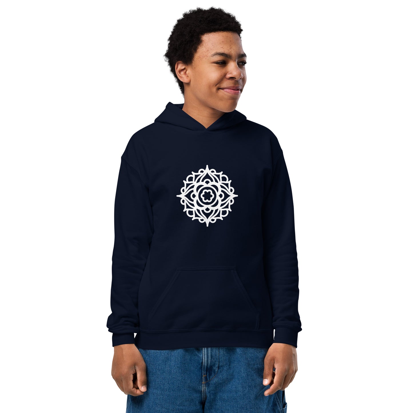 Mandala - Youth heavy blend hoodie ~ Sharon Dawn Collection