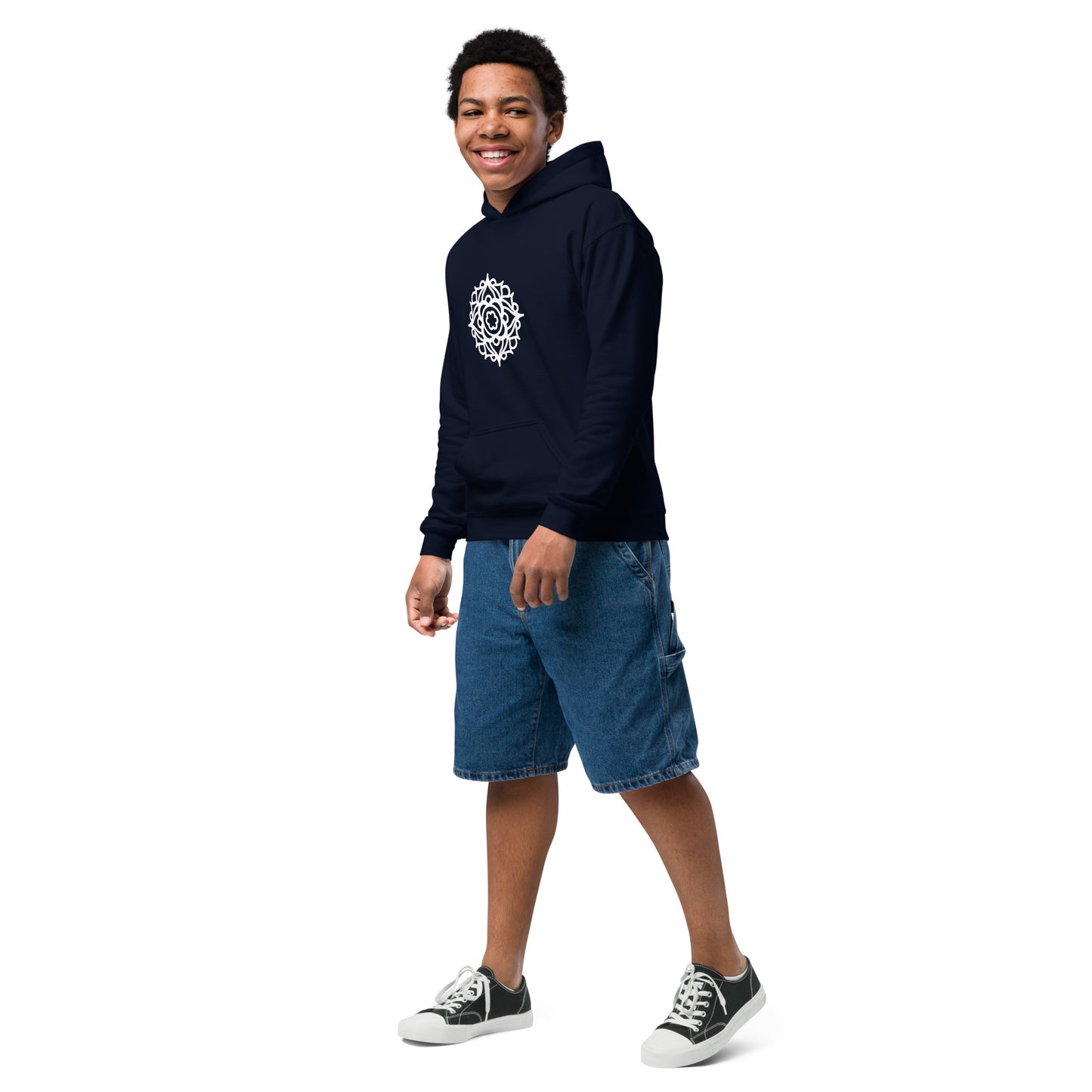 Mandala - Youth heavy blend hoodie ~ Sharon Dawn Collection