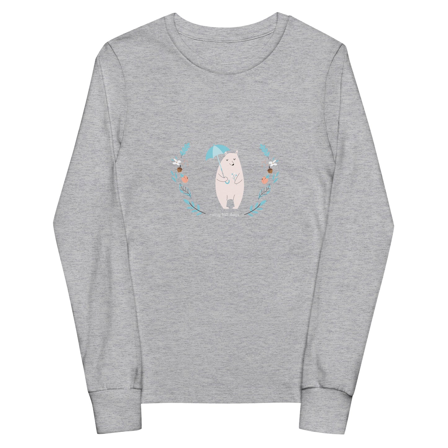 Rainy Fall Days - Youth long sleeve tee ~ Sharon Dawn Collection