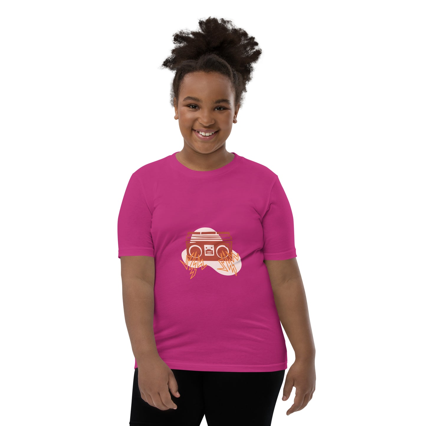 Ghetto Blaster - Youth Short Sleeve T-Shirt (Unisex) - Sharon Dawn Collection