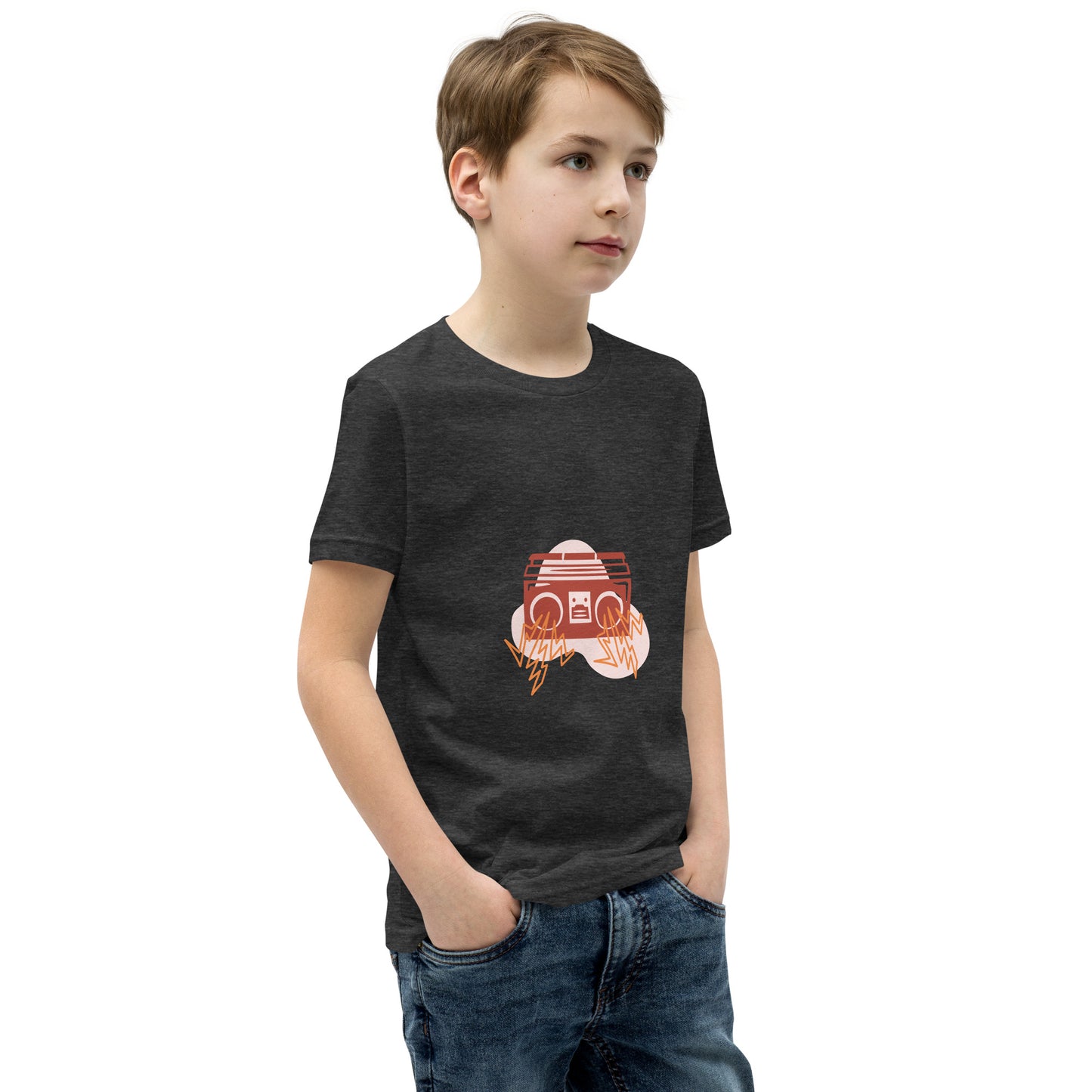 Ghetto Blaster - Youth Short Sleeve T-Shirt (Unisex) - Sharon Dawn Collection