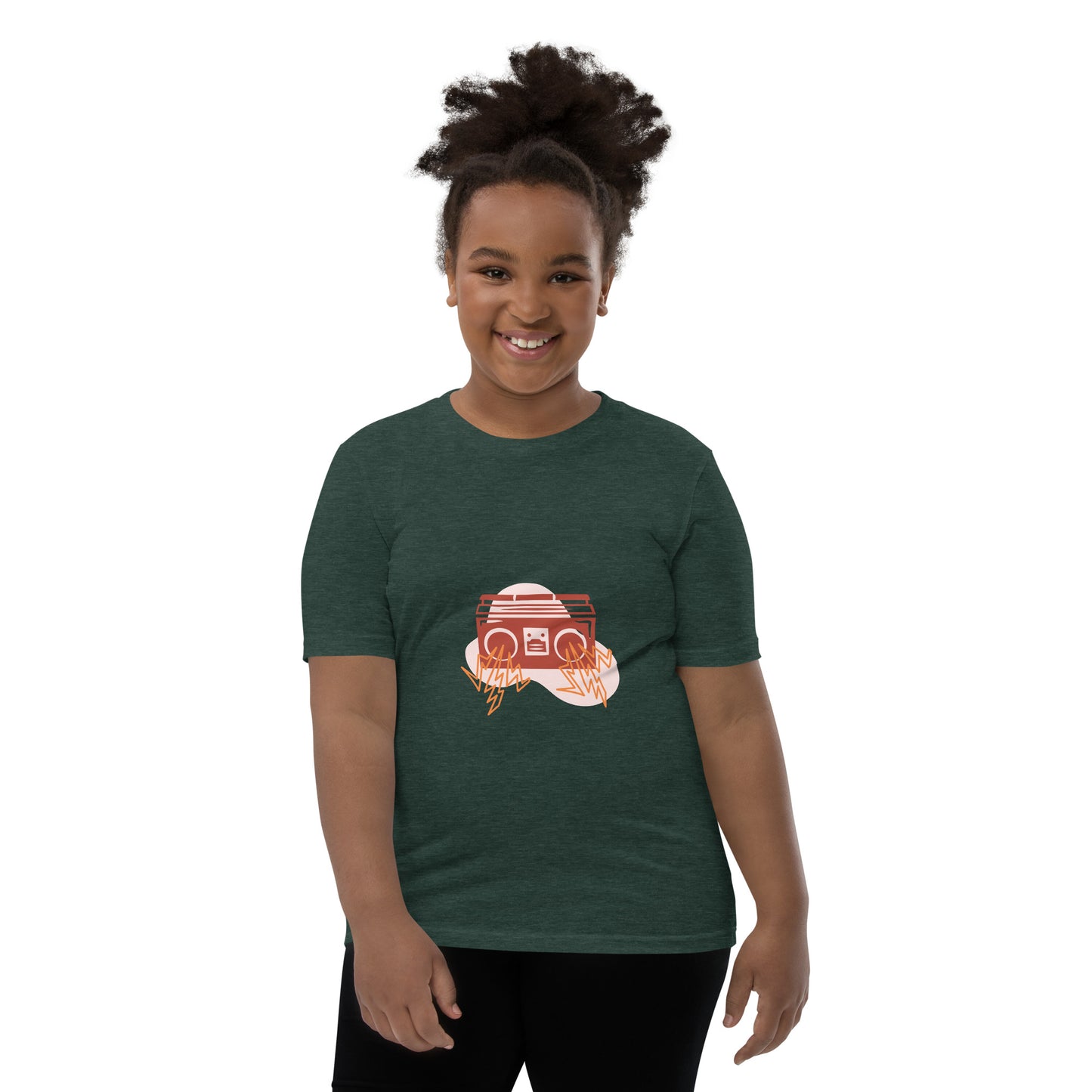 Ghetto Blaster - Youth Short Sleeve T-Shirt (Unisex) - Sharon Dawn Collection