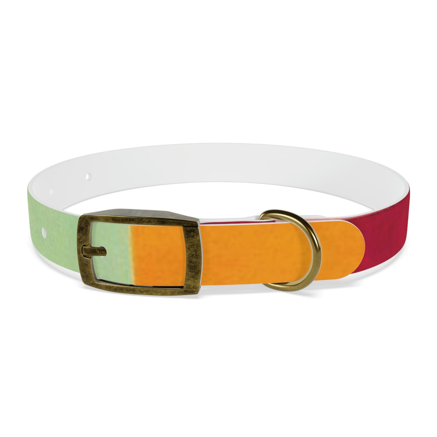 Technicolour Orange - Dog Collar ~ Sharon Dawn Collection