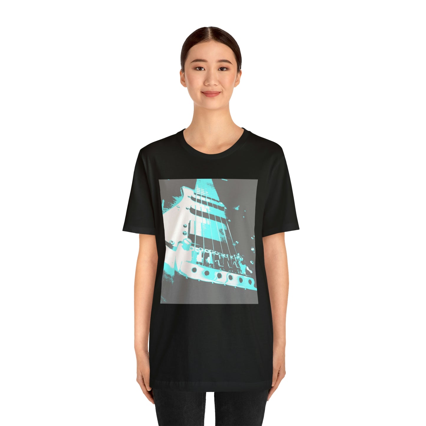 Blue Guitar - Unisex Jersey Short Sleeve Tee ~ Sharon Dawn Collection
