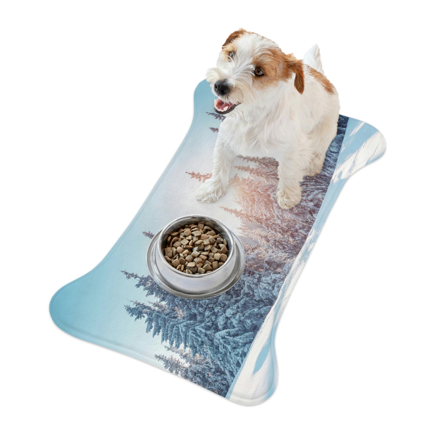 Snowscape - Pet Feeding Mats
