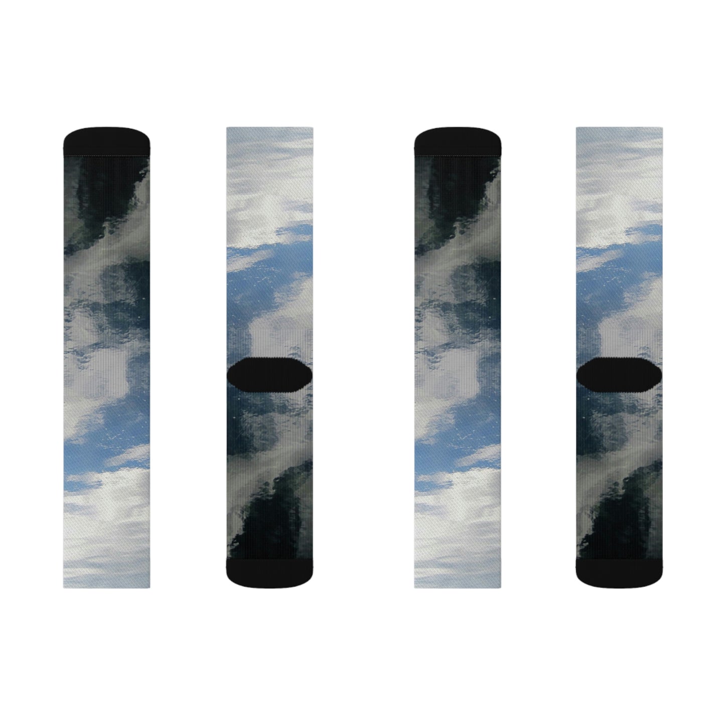 Reflection - Sublimation Socks ~ Sharon Dawn Collection