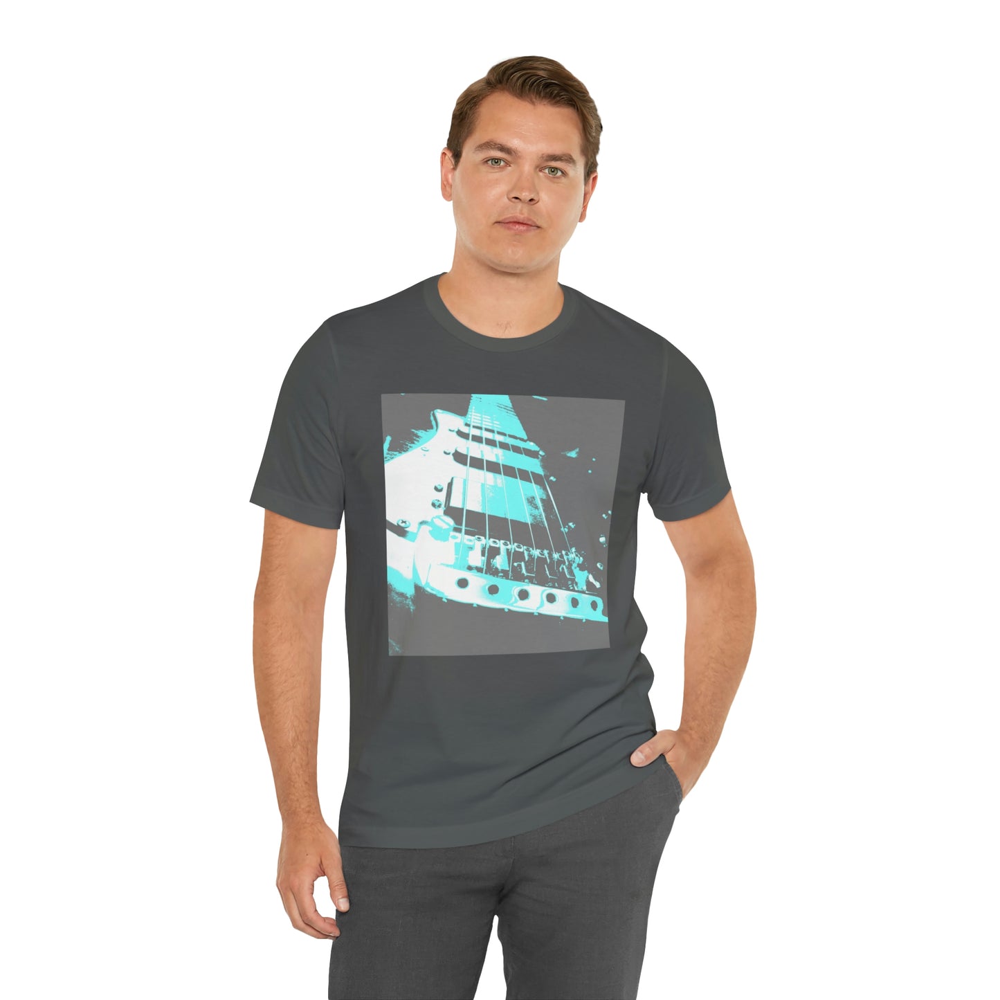 Blue Guitar - Unisex Jersey Short Sleeve Tee ~ Sharon Dawn Collection