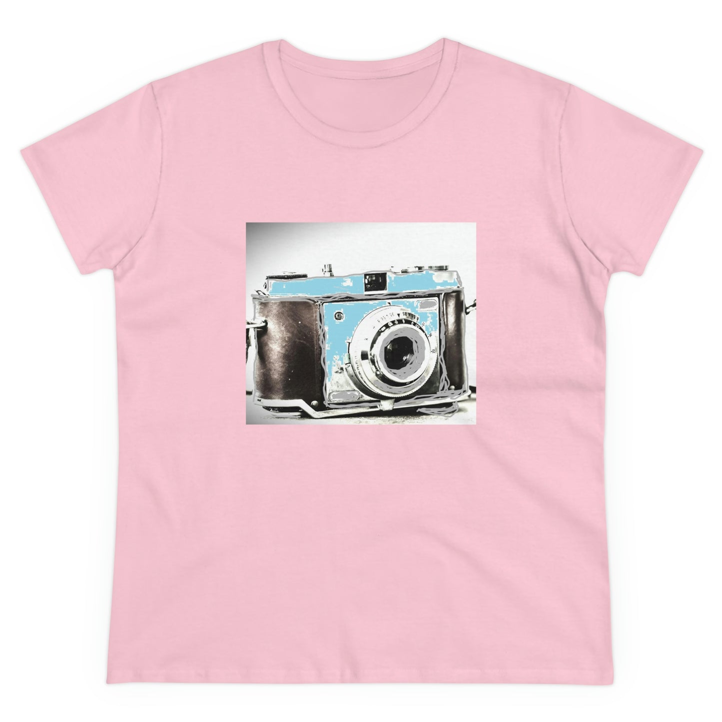 Vintage Camera - Women's Midweight Cotton Tee ~ Sharon Dawn Collection