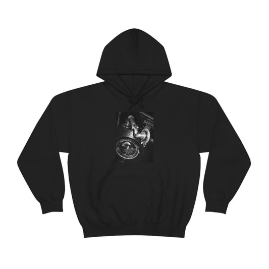 Phonograph 1910 - Unisex Heavy Blend™ Hooded Sweatshirt ~ Sharon Dawn Collection