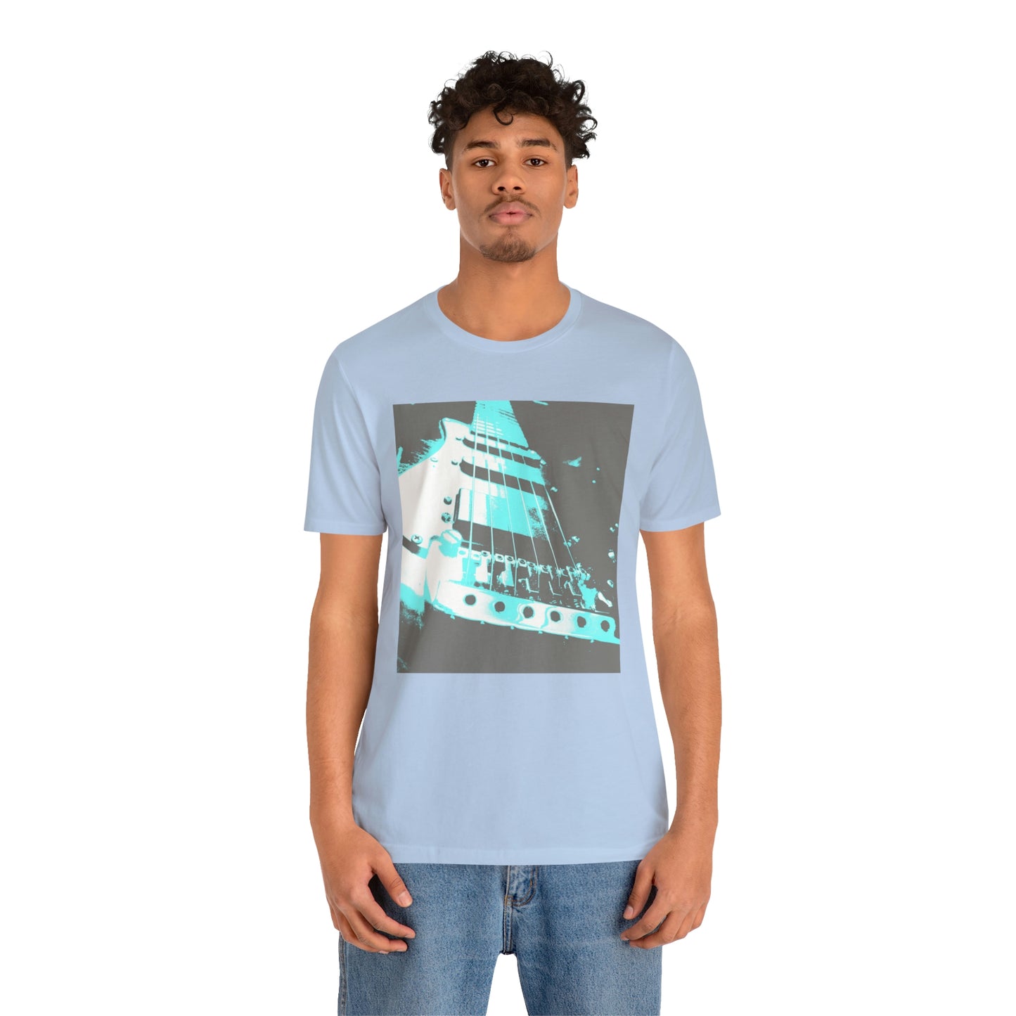 Blue Guitar - Unisex Jersey Short Sleeve Tee ~ Sharon Dawn Collection