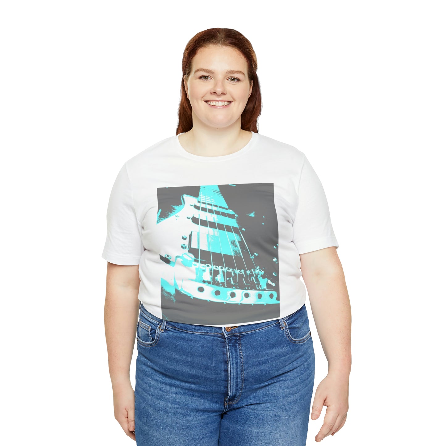 Blue Guitar - Unisex Jersey Short Sleeve Tee ~ Sharon Dawn Collection