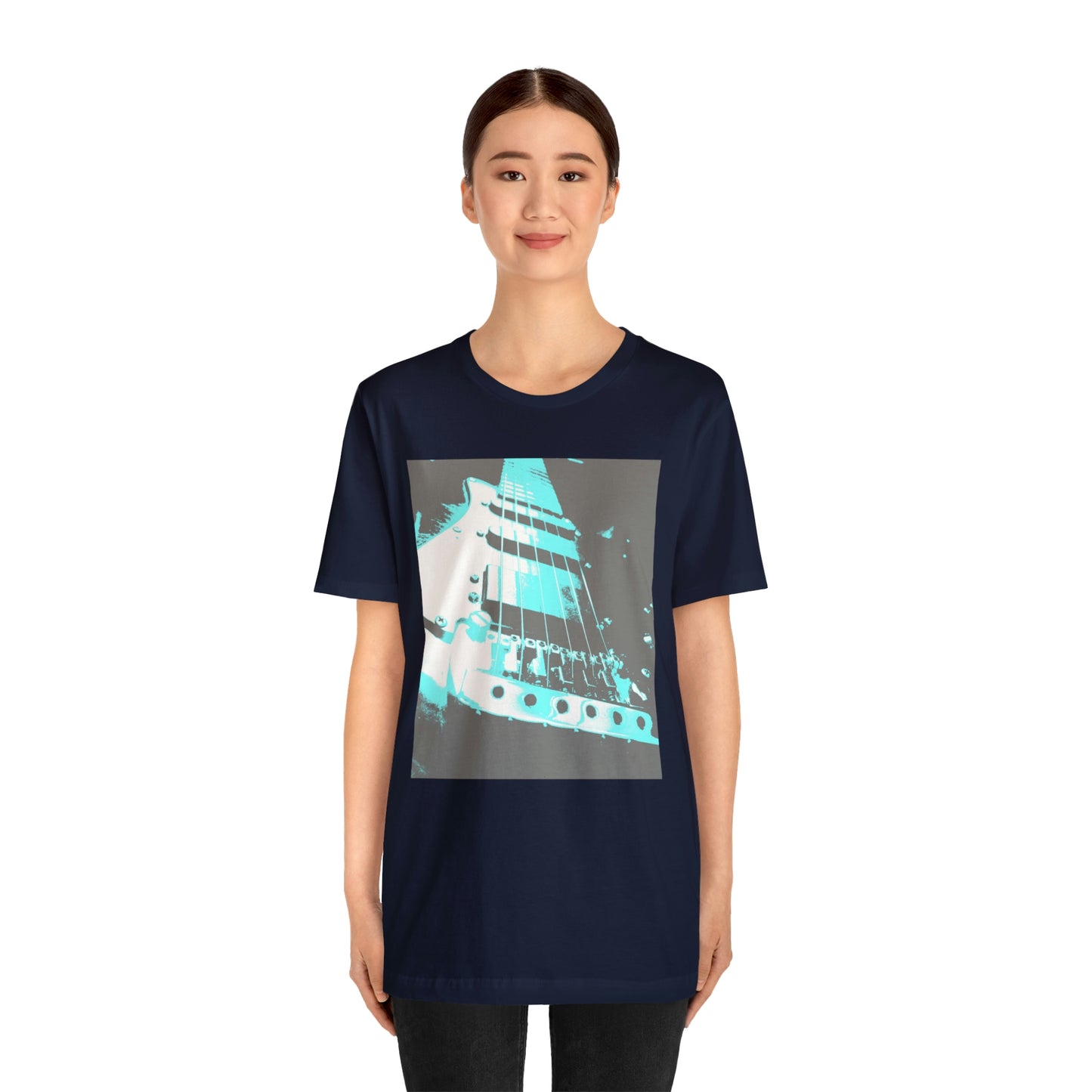 Blue Guitar - Unisex Jersey Short Sleeve Tee ~ Sharon Dawn Collection