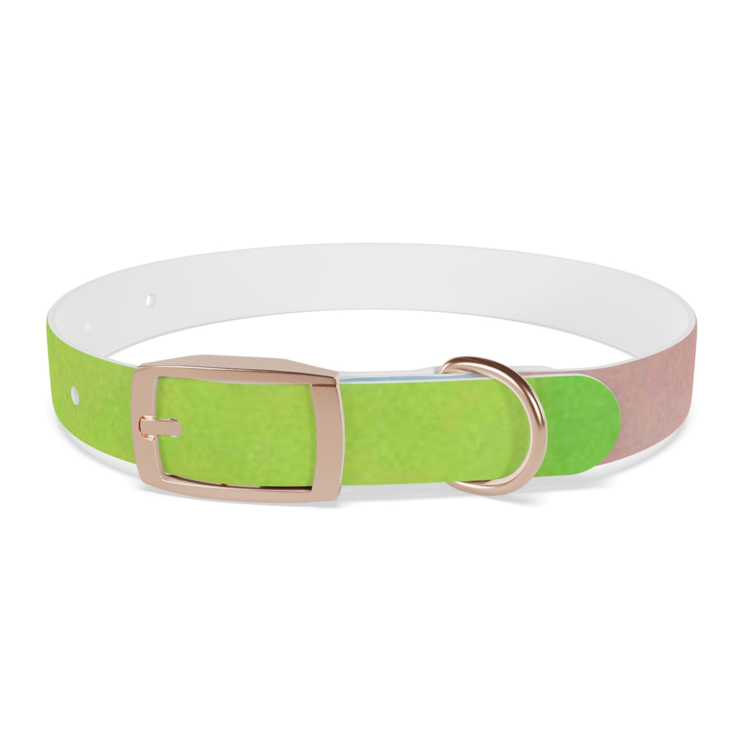 Technicolour Green - Dog Collar ~ Sharon Dawn Collection