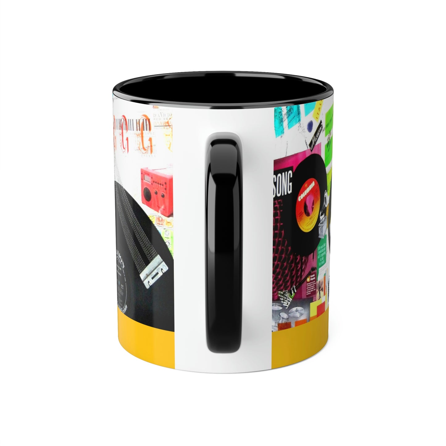 My Music Diary - Accent Mugs, 11oz ~ Sharon Dawn Collection - Limited Edition