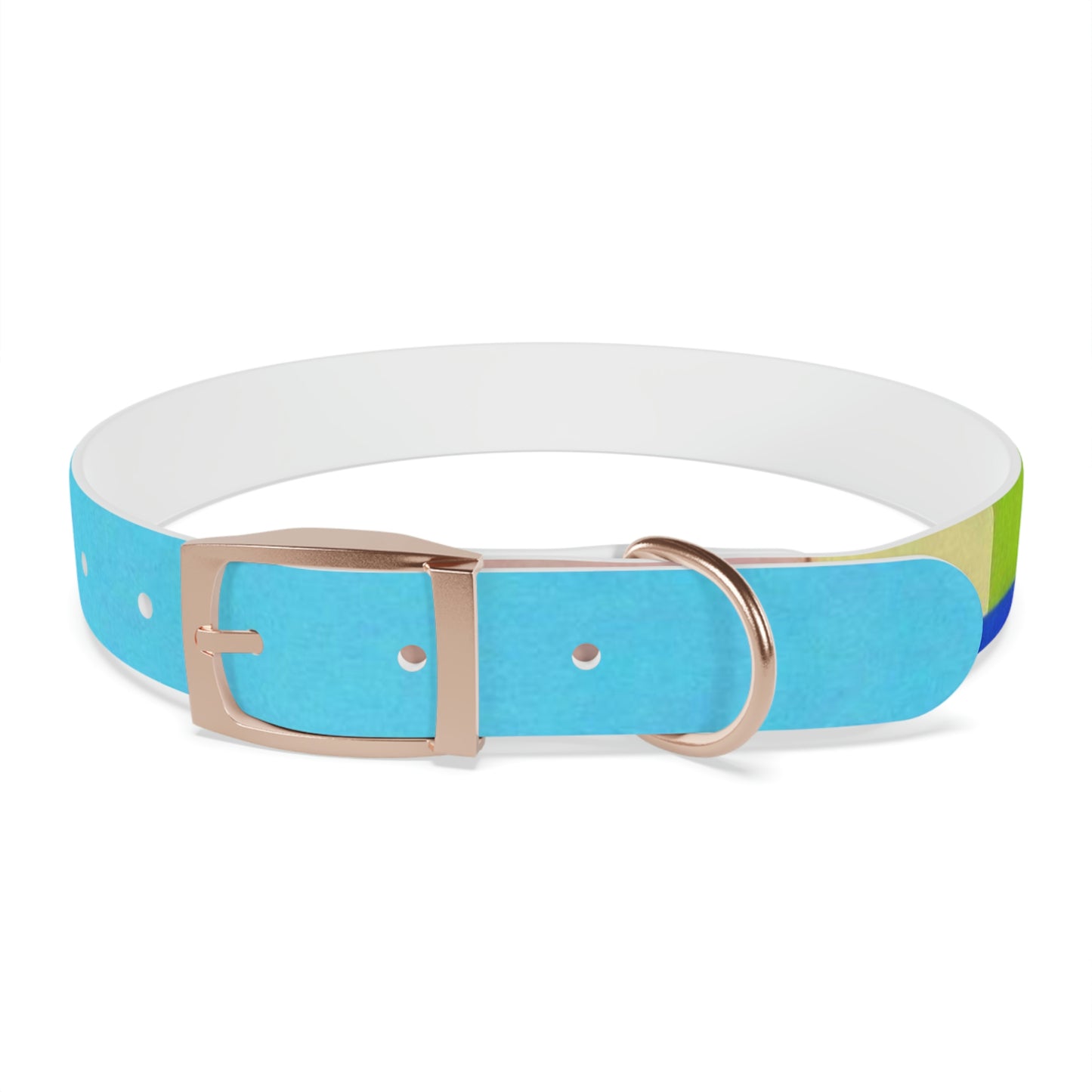 Technicolour Blue - Dog Collar ~ Sharon Dawn Collection
