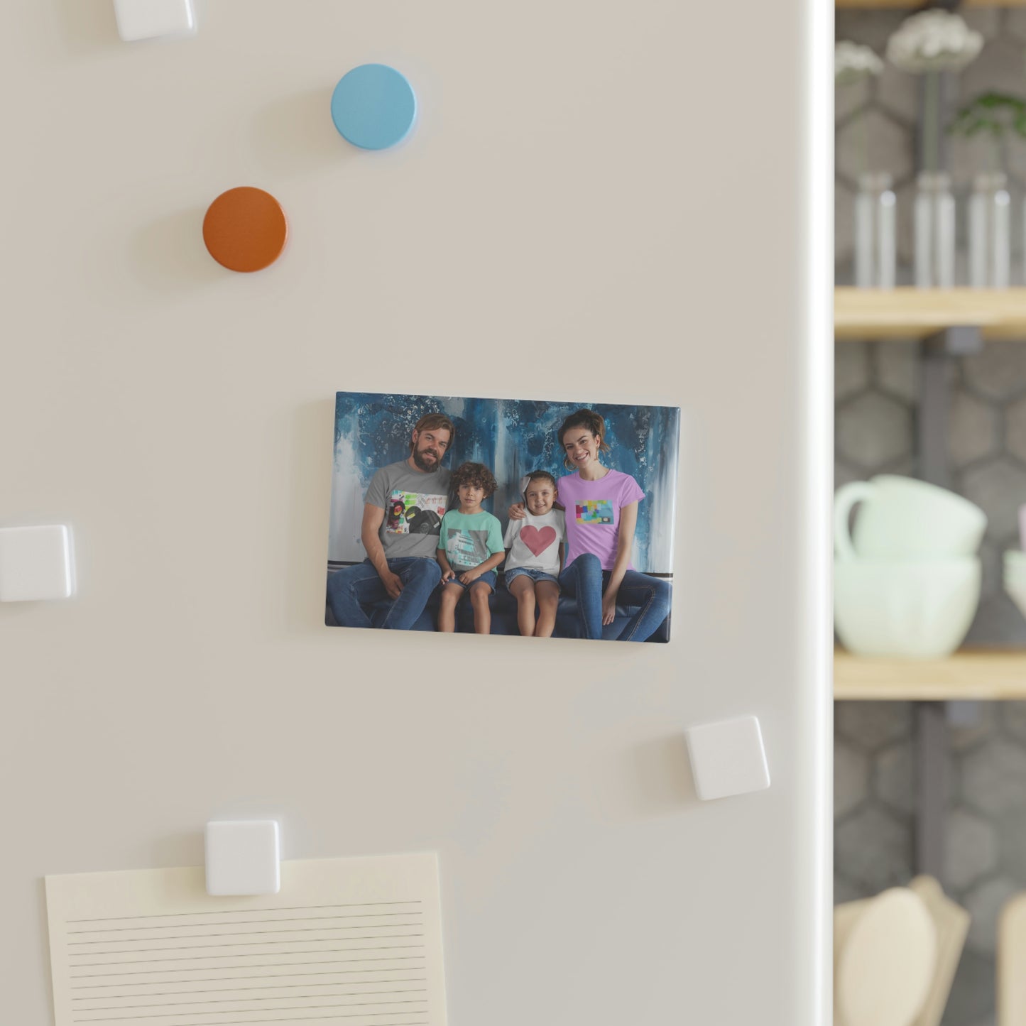 Custom Portrait - Button Magnet, Rectangle ~ Sharon Dawn Collection