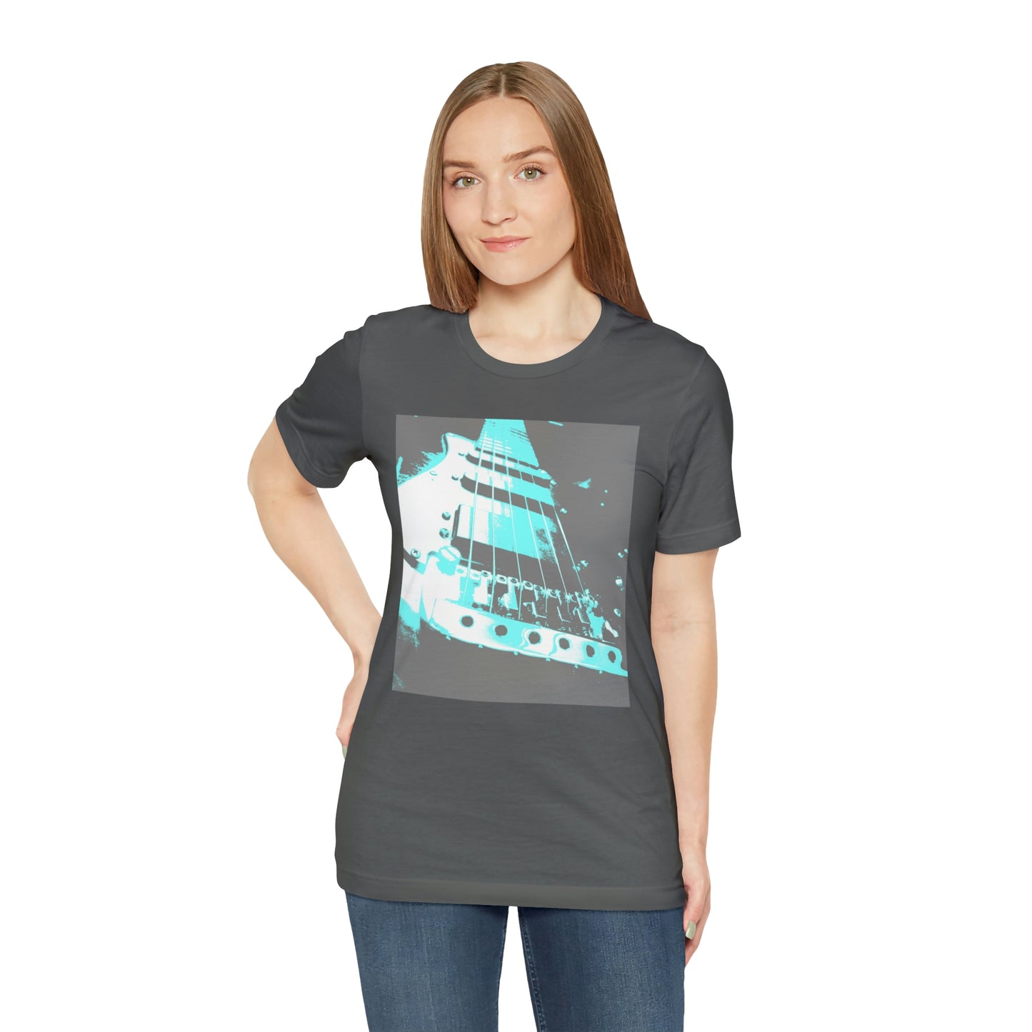 Blue Guitar - Unisex Jersey Short Sleeve Tee ~ Sharon Dawn Collection