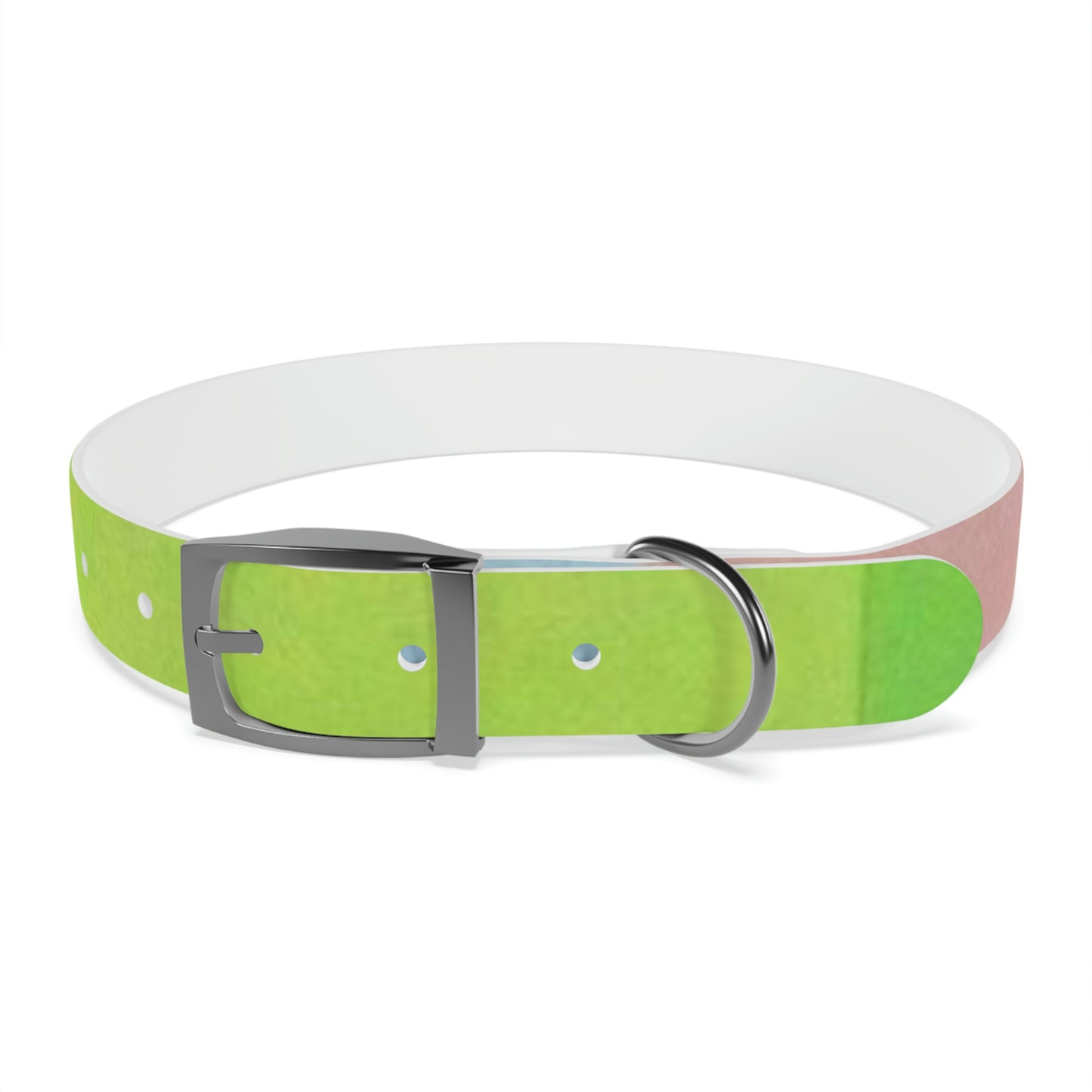 Technicolour Green - Dog Collar ~ Sharon Dawn Collection
