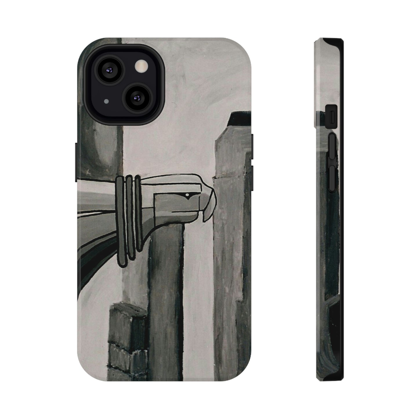Chrysler Building Painting - Phone Case - Impact-Resistant Cases ~ Sharon Dawn Collection