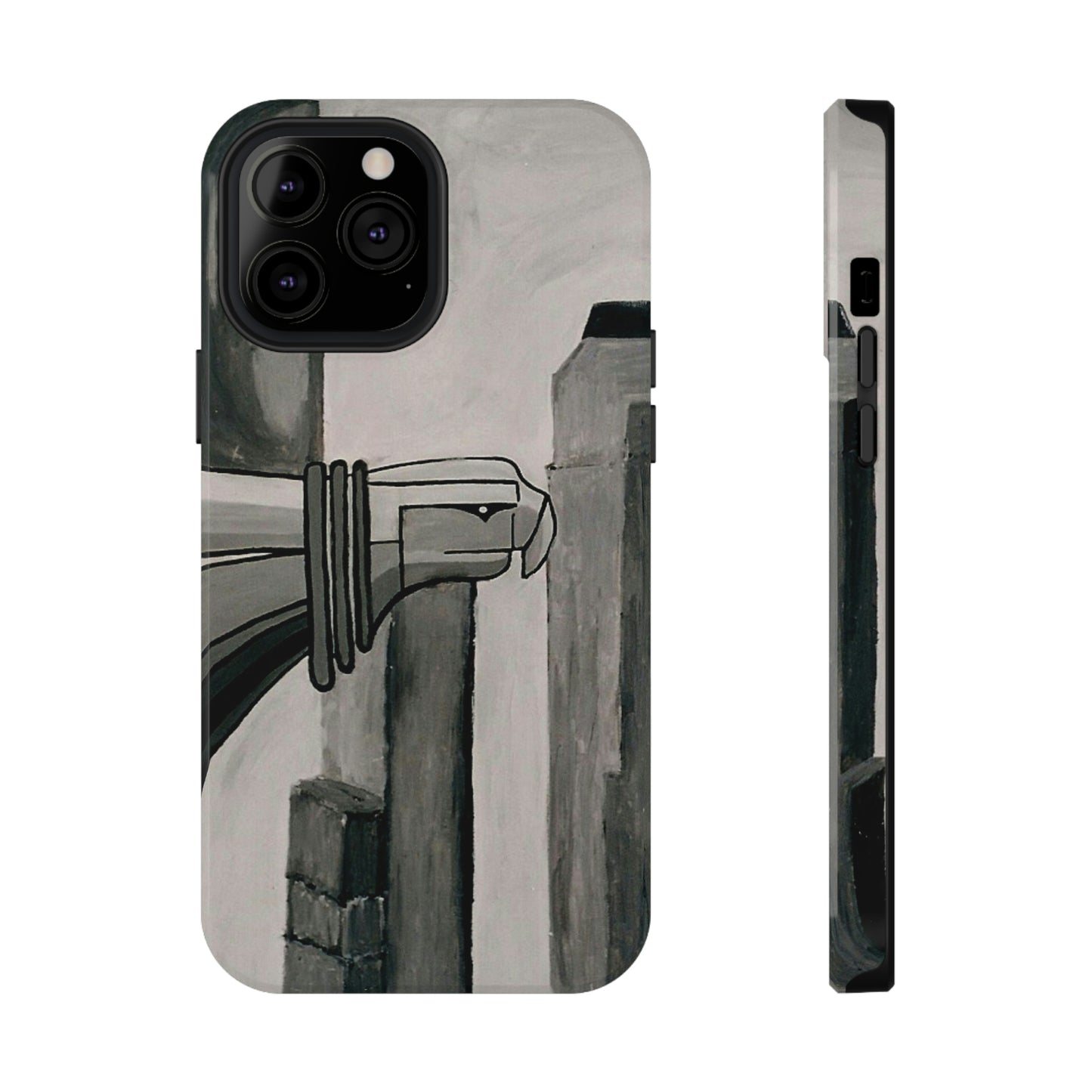 Chrysler Building Painting - Phone Case - Impact-Resistant Cases ~ Sharon Dawn Collection